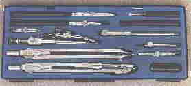 Case of drawing instruments