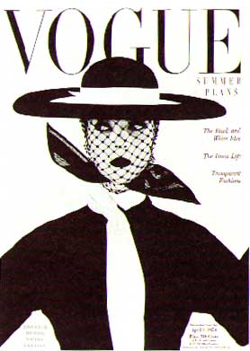 Alexander Lieberman Vogue cover 1950