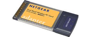 Wireless карта стандарта PCMCI от фирмы Netgear