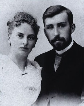 1995. Инесса Арманд с мужем Александром Евгеньевичем